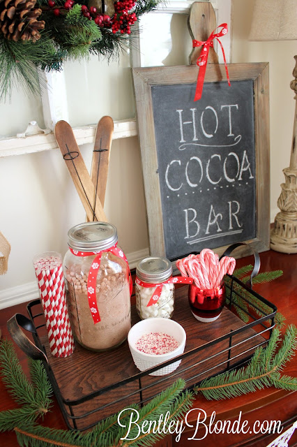Holiday Brunch | Holiday Table Setting, Hot Cocoa Bar & Decor!