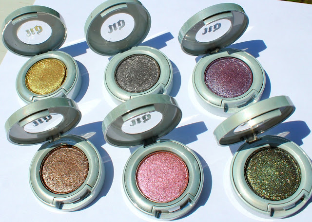 Urban Decay Moondust Eyeshadows + Swatches! NEW for Summer 2013
